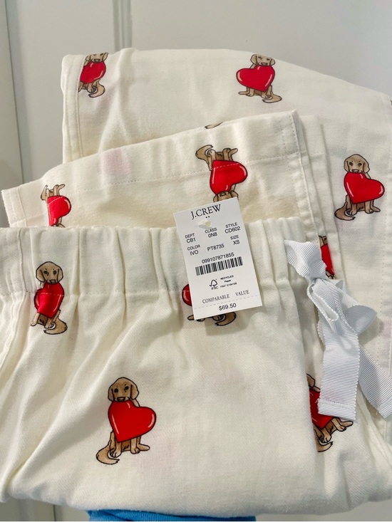 J. Crew Other - J. Crew Puppy & Heart Pajama Bottom